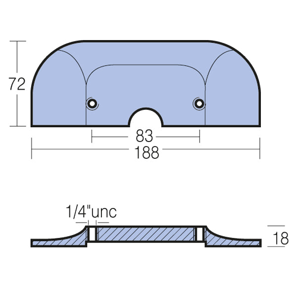 Tecnoseal Zinkanode mercuiser alle alpha