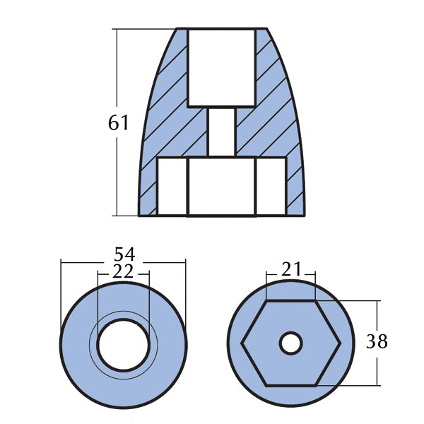 Tecnoseal Propel zink til bravo iii