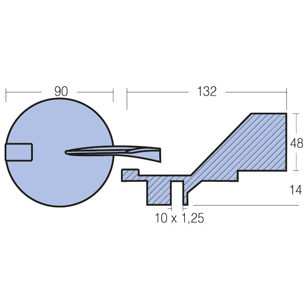 Tecnoseal Zinkanode yamaha 80-100hk 4t