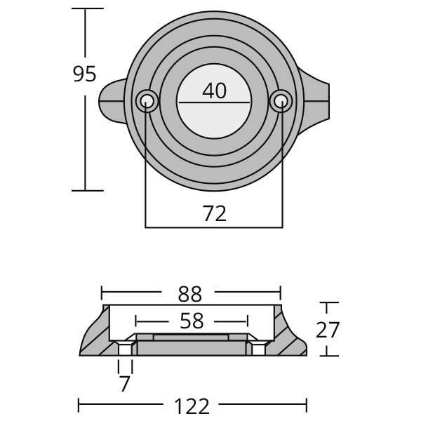 1852 Zinkring Volvo 120S