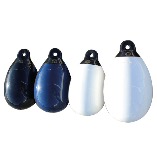 Dan-Fender Single-eye fender med sort top