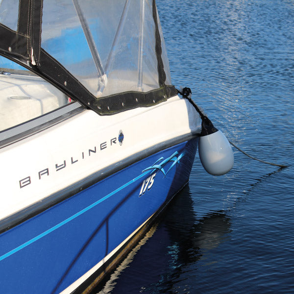 Dan-Fender Single-eye fender med sort top