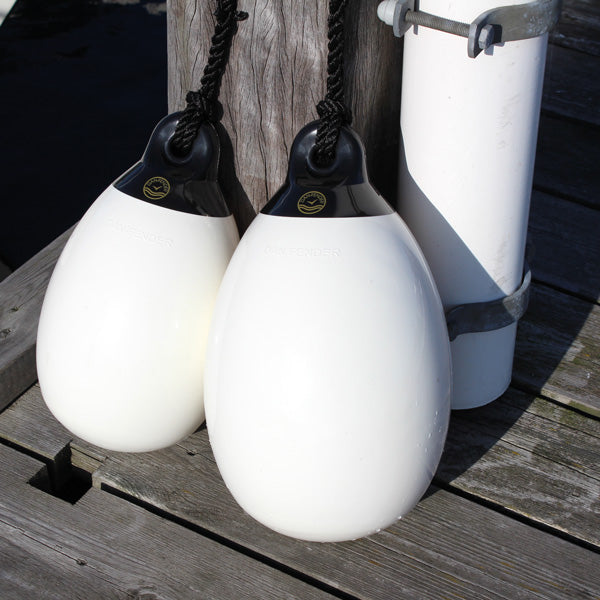 Dan-Fender Single-eye fender med sort top