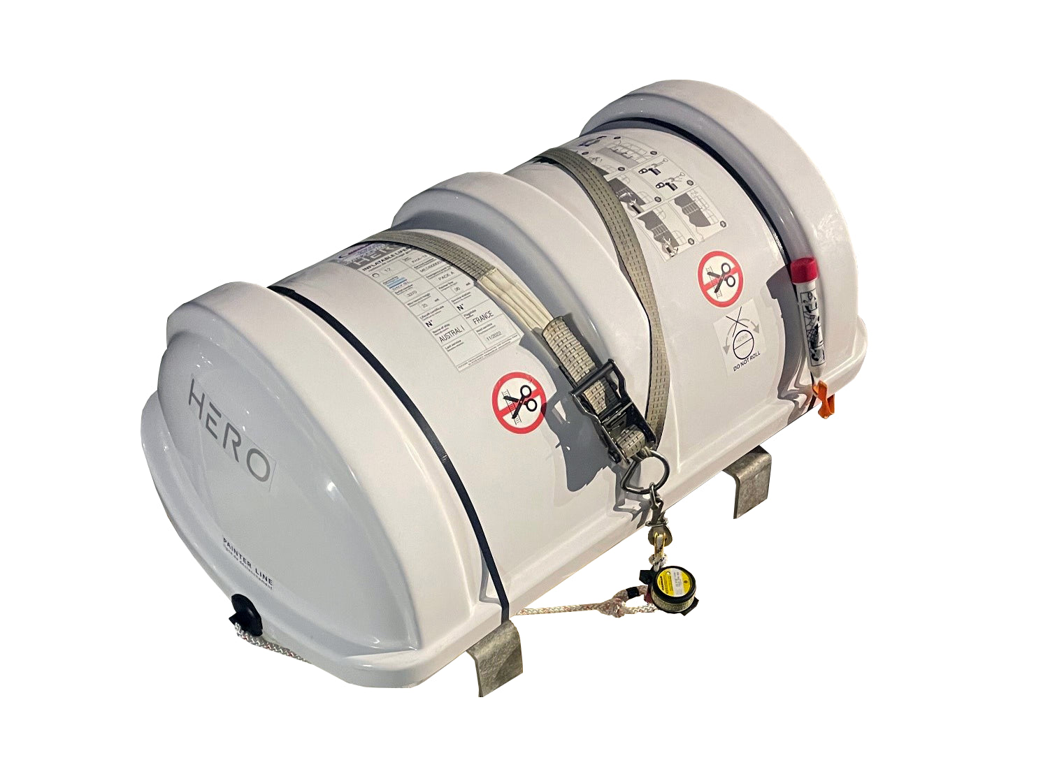 HERO Redningsflåde YACHT kompakt 6 personer SOLAS A