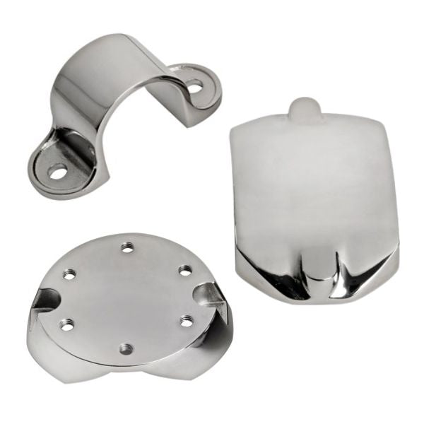 Redningsflåde beslag i rustfrit stål, vertikal montering