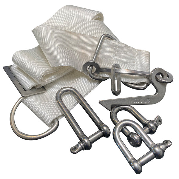 Hero Befæstelse strop 2400mm med quick release til flåder 6-35 pers