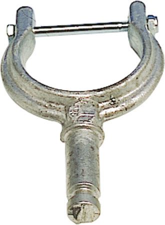 Åregaffel med bolt 2 " aluminium, Pin Ø 16,36mm