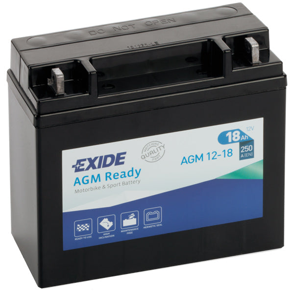 Exide Batteri AGM 18Ah start 4584