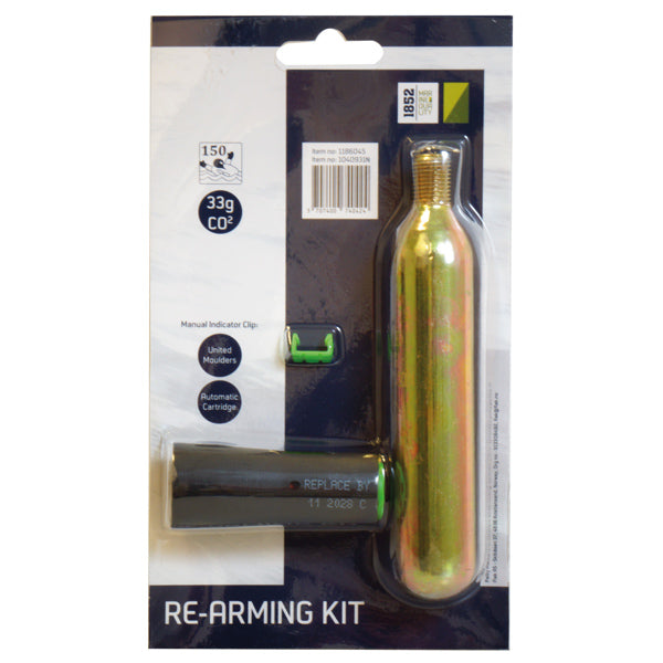 1852 Re-arming pakke 33 gram + klips UML