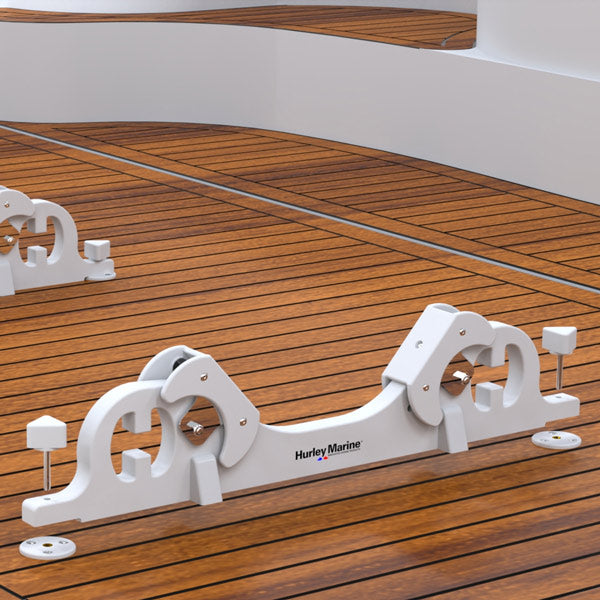 Hurley Davits, Chocks fixed, Max 453kg (no deck plates)