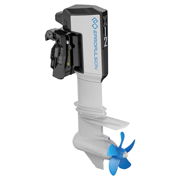 ePropulsion X-12 påhængsmotor, langt ben