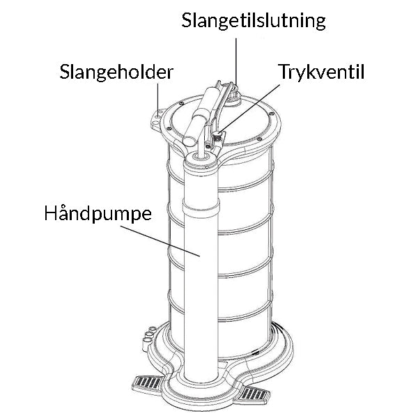 1852 Oliesuger cylinder model 9l