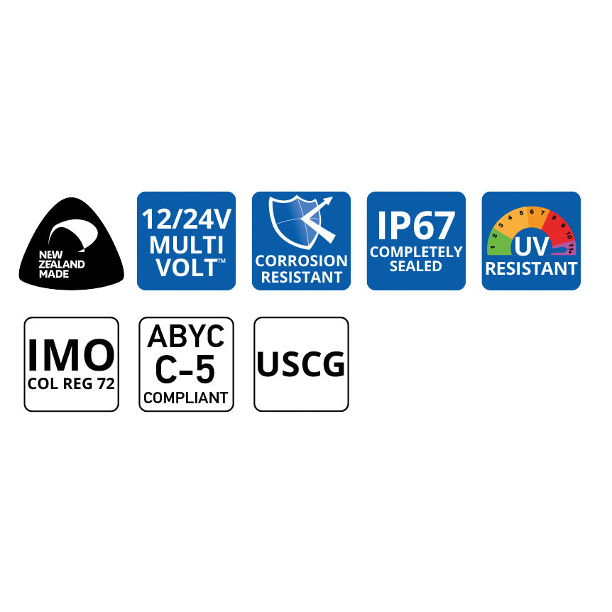 Hella NaviLED Pro agter lanterne sort 2 NM 9-33V