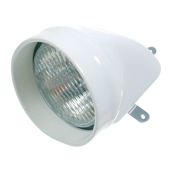 Mastelys hvid 12V 35W 108mm