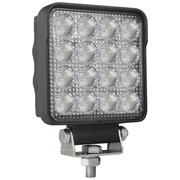 1852 dækslys 10-30Vdc, 24W Osram LED, Flood, 2200 lumen