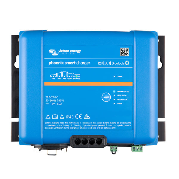 Victron Phoenix Smart IP43 Batterilader – 12/24V med Bluetooth husk 1250856