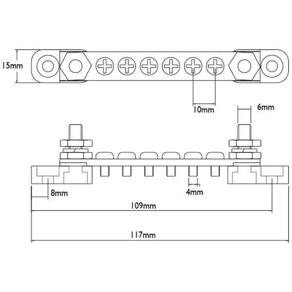 BEP el-samleblok med cover sort