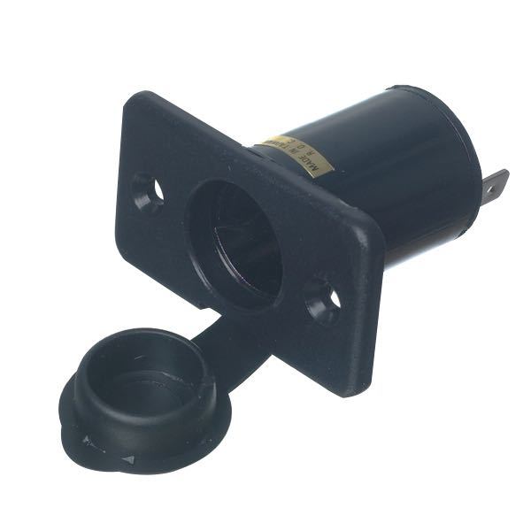 Stikdåse indbygnings model plast stor 12V20Amp/24V15Amp