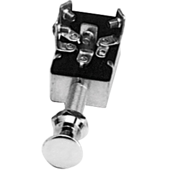 Træk/tryk kontakt (off/on/on), monteringshul Ø10mm