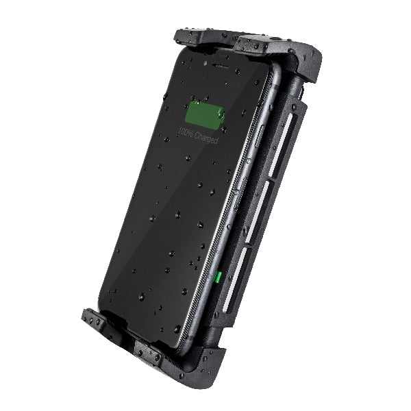 ROKK Active - trådløs 10W lader, vandtæt 12/24V - telefon ho