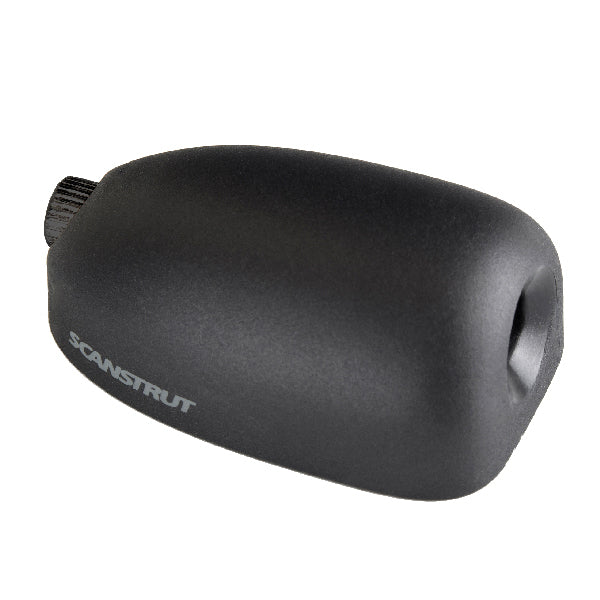 ScanStrut Dæksgennemføring vandret til 2-6mm ledning, sort