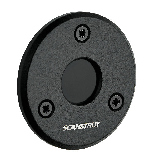 Scanstrut Dæksgennemføring lavprofil, sort