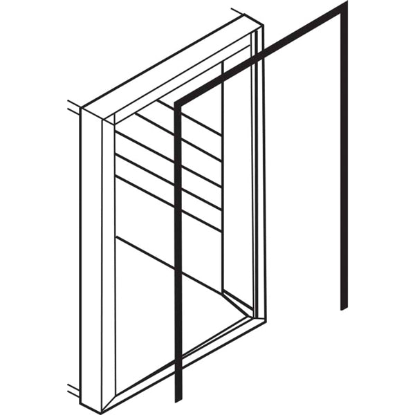 Isotherm køleskabsramme til Cruise Inox Clean Touch, 3 sider