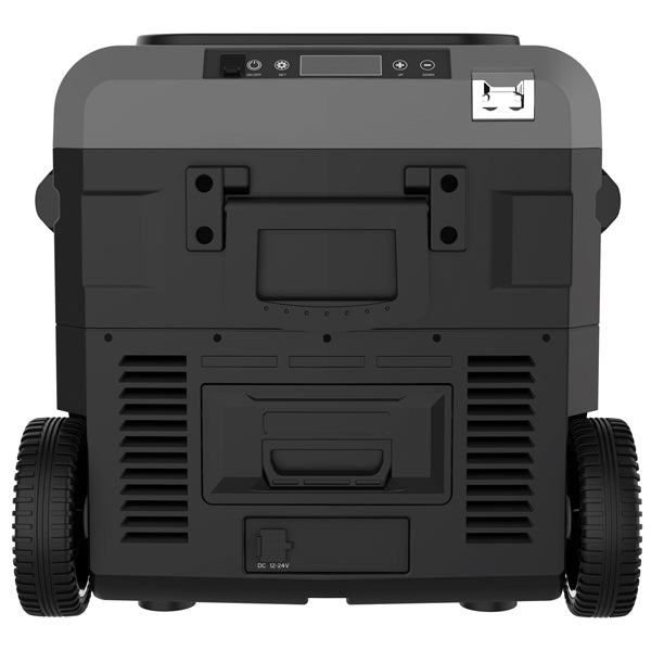 Iceberg-20 køleboks 40L m/komp. og hjul, 2-delt køl/frys