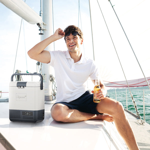 1852 Køleboks P15 med komp. 13,5L 12/24/230V/Batteri