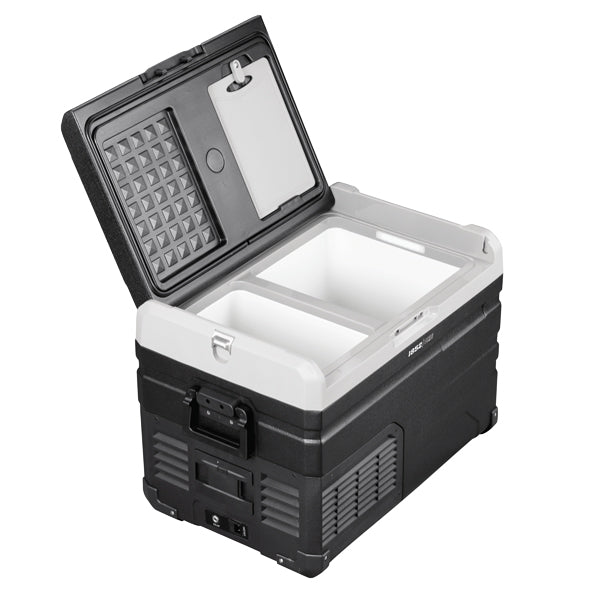 1852 køleboks 37L m/komp. 2-delt køl/frys 12/24/230V/batteri