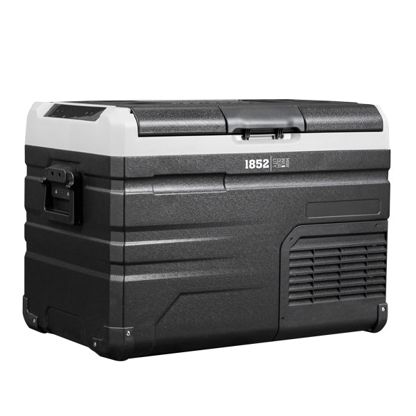 1852 køleboks 37L m/komp. 2-delt køl/frys 12/24/230V/batteri