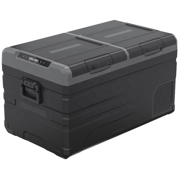 1852 køleboks 95L med kompressor, 2-delt køl/frys 12/24/230V