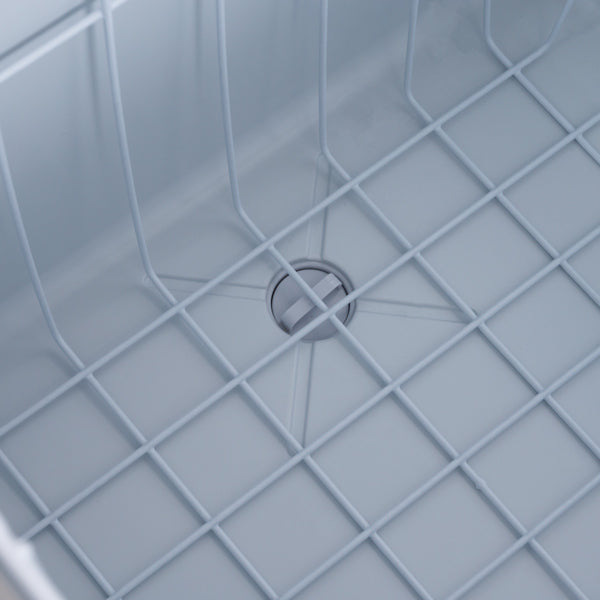 1852 køleboks 95L med kompressor, 2-delt køl/frys 12/24/230V