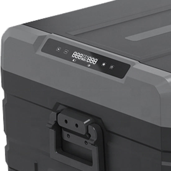 1852 køleboks 95L med kompressor, 2-delt køl/frys 12/24/230V