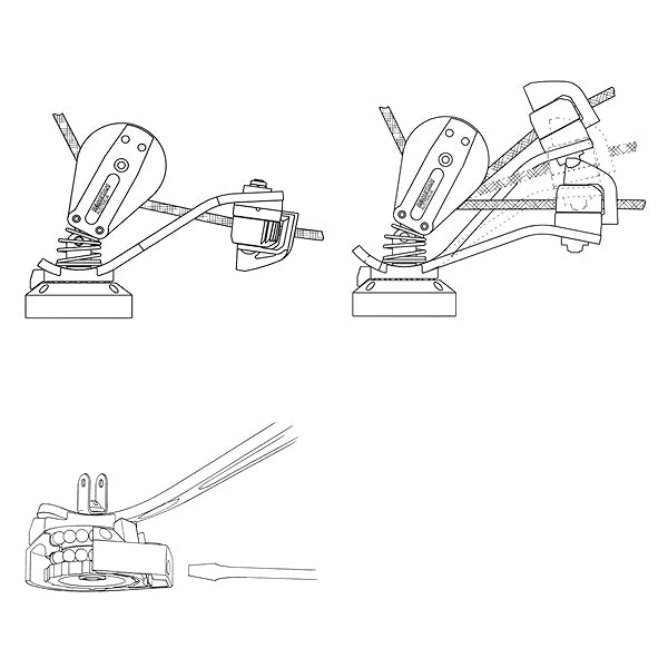 Ronstan Svingarm m.enkelt frølår