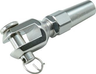 Blue Wave Valsefri gaffelterminal 5mm