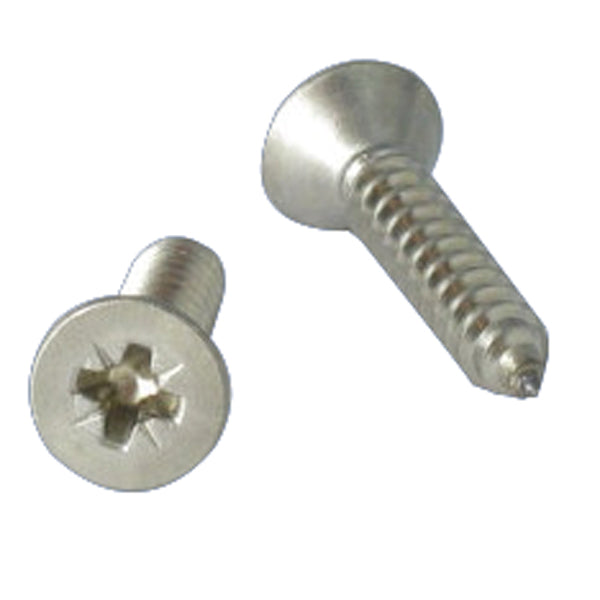 Skrue til nylon sjækel 3,9 x 16 1327033 & 34 10 stk i pose