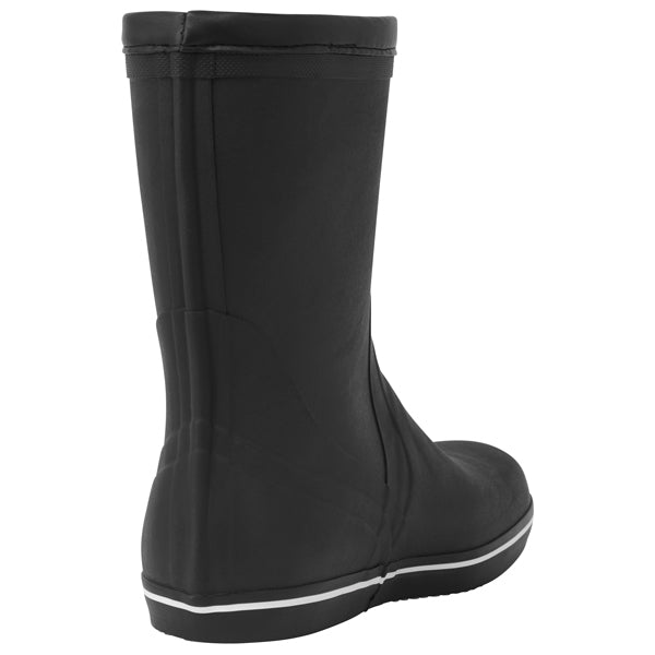 Gill 917 Gummistøvle Kort Sort – Vandtæt & Skridsikker Sejlerstøvle i Naturgummi