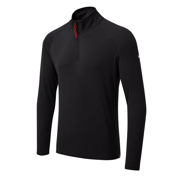 Gill UV009 Langærmet zip T-shirt men's UV50+