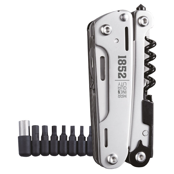 1852 storm multi kniv/værktøj med bælte taske