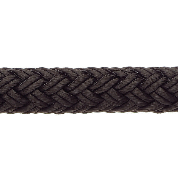 Robline Rio Fortøjningsline, 12mm Sort  - 1 mtr