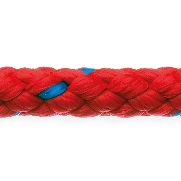 Robline Albatros Flydeline, 6mm Rød/Blå  - 1 mtr
