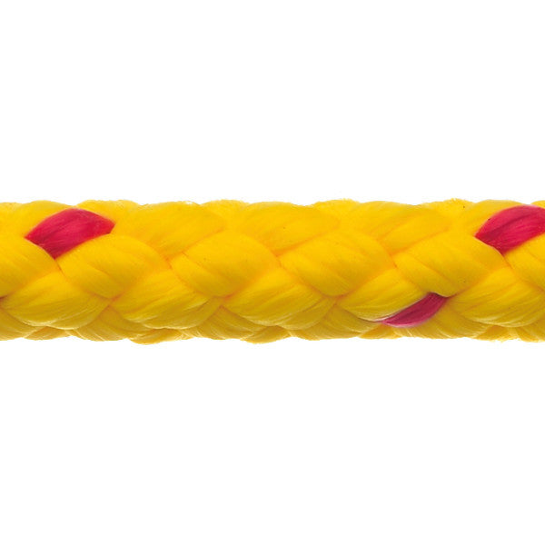 Robline Albatros Flydeline, 10mm Gul/Rød  - 1 mtr