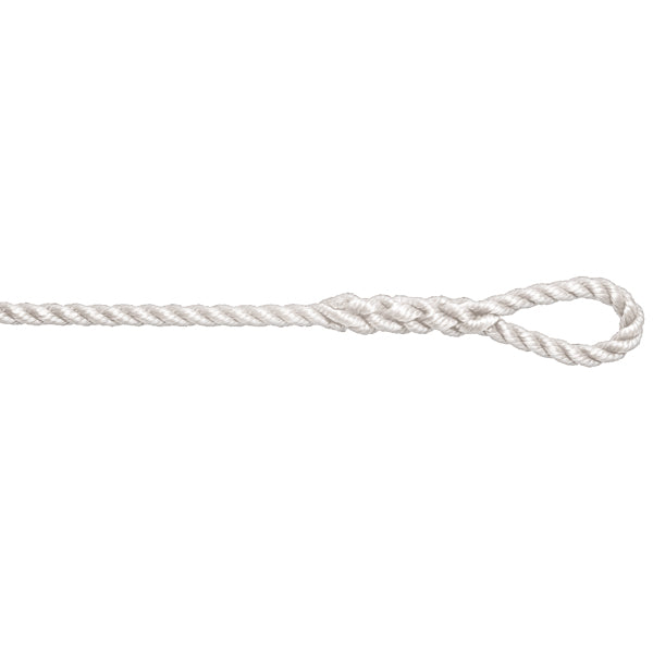 Robline Twisted fenderline fortøjning 40mm hvid, 2m