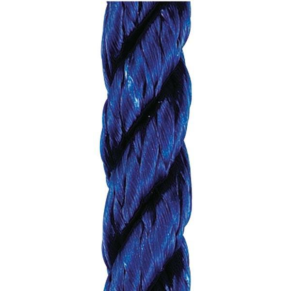1852 Færdig fortøjning m/øje 3-slået P.P. navy 10m