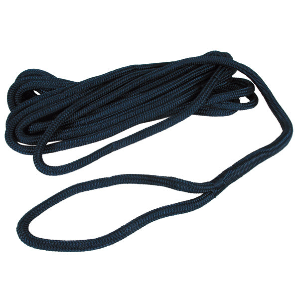 Robline fortøjning dobbelt flettet navy 16mm 15m