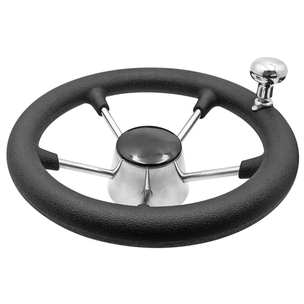 Stålrat sort, hurtigdrej Ø28cm