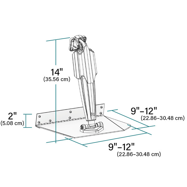 Lenco Standard Trim Tab Kit med Pro Control Auto