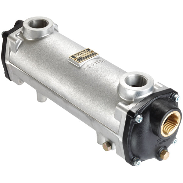 Oliekøler bowman ec 140 3/4" olie, 3/4" bsp hydraulik komposit cover