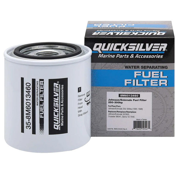Quicksilver 8M6013460 Brændstoffilter, vandsep. - Johnson/Evinrude 250-300
